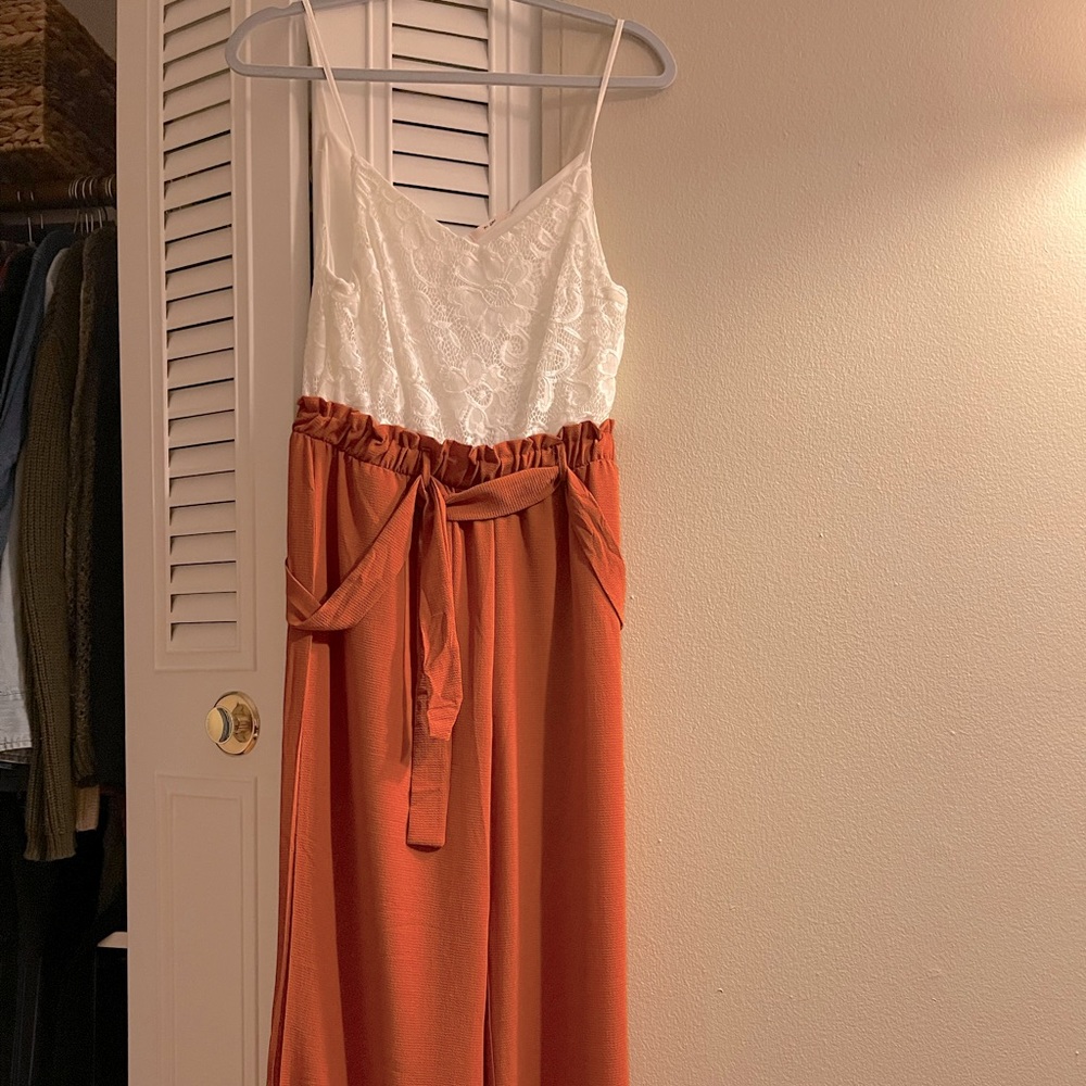 Cute Fall Jumpsuit